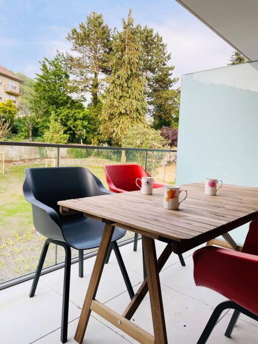 Apartment Luxury Flat In Center With Parking & Terrace Luxemburg